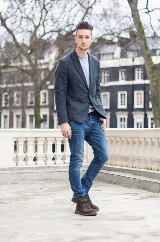 Какие туфли носить с джинсами мужчинам - pro men style